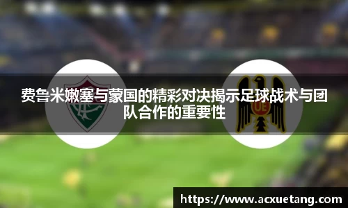 费鲁米嫩塞与蒙国的精彩对决揭示足球战术与团队合作的重要性